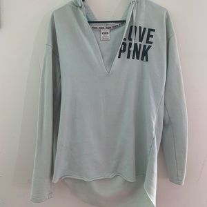 Victoria secret PINK deep v neck hoodie